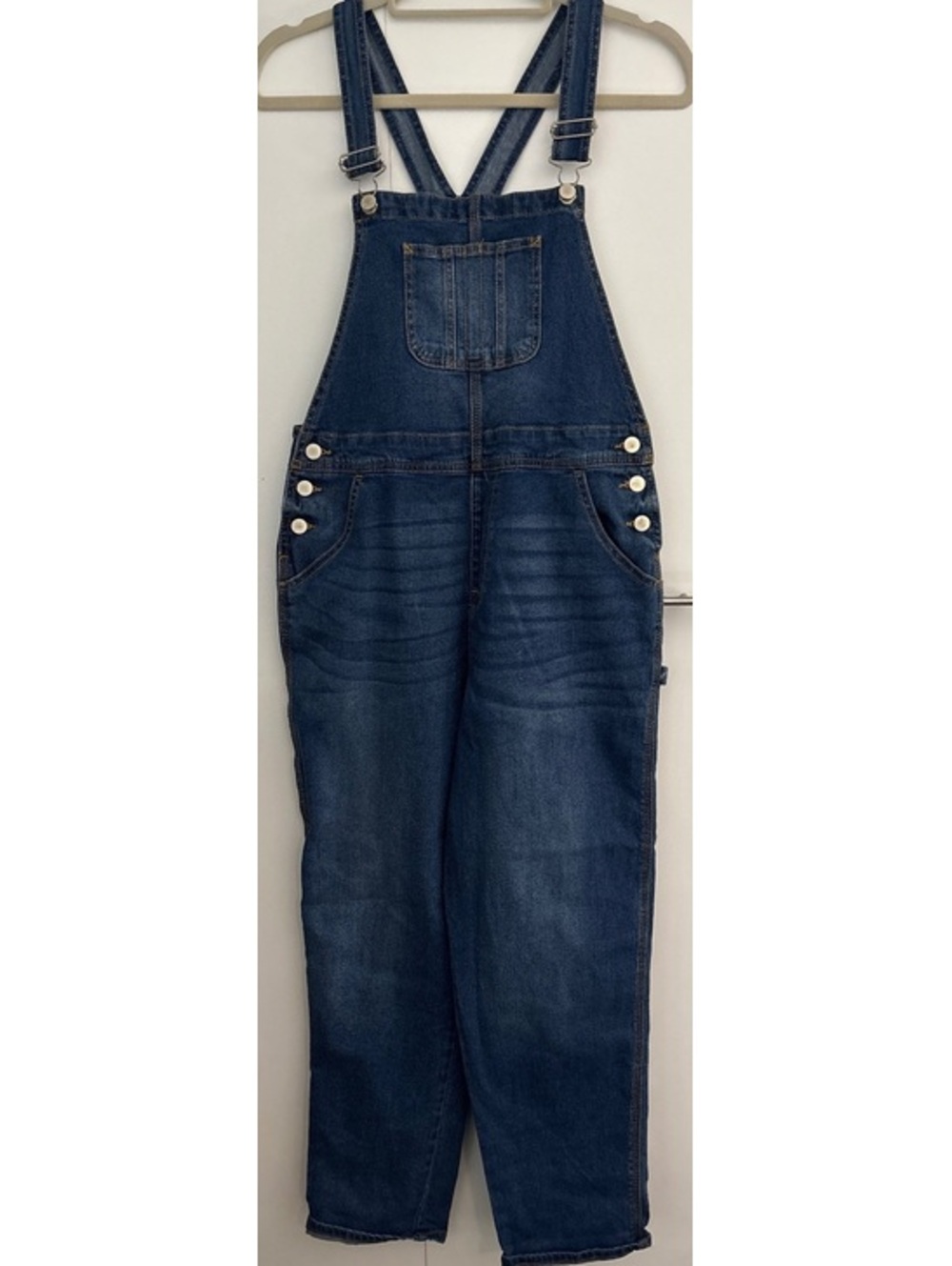 Wonder Nation Girls Overalls, 14-16